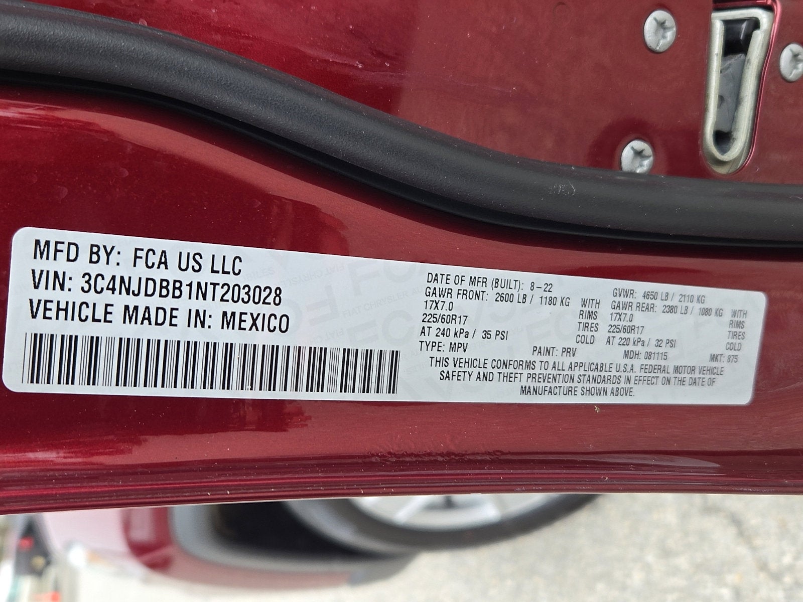 2022 Jeep Compass Latitude 4x4