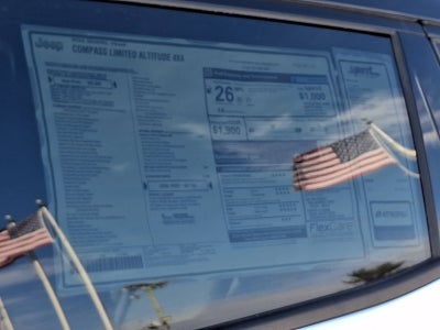 2026 Jeep Compass COMPASS LIMITED ALTITUDE 4X4