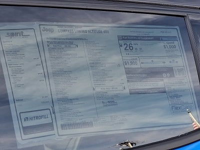 2026 Jeep Compass COMPASS LIMITED ALTITUDE 4X4