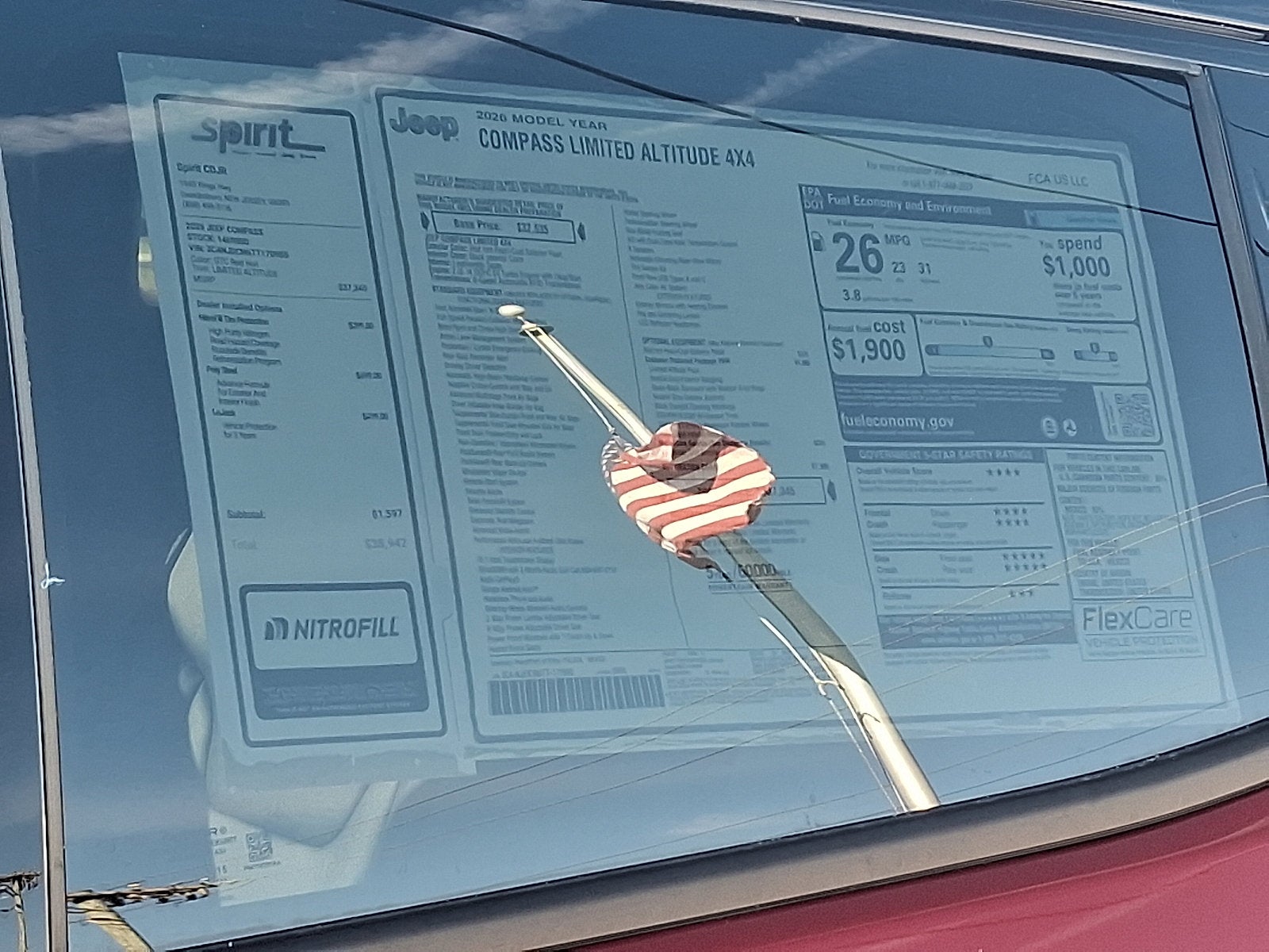 2026 Jeep Compass COMPASS LIMITED ALTITUDE 4X4