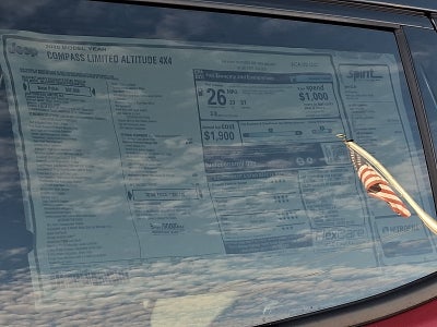 2026 Jeep Compass COMPASS LIMITED ALTITUDE 4X4