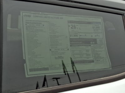 2026 Jeep Compass COMPASS LIMITED ALTITUDE 4X4