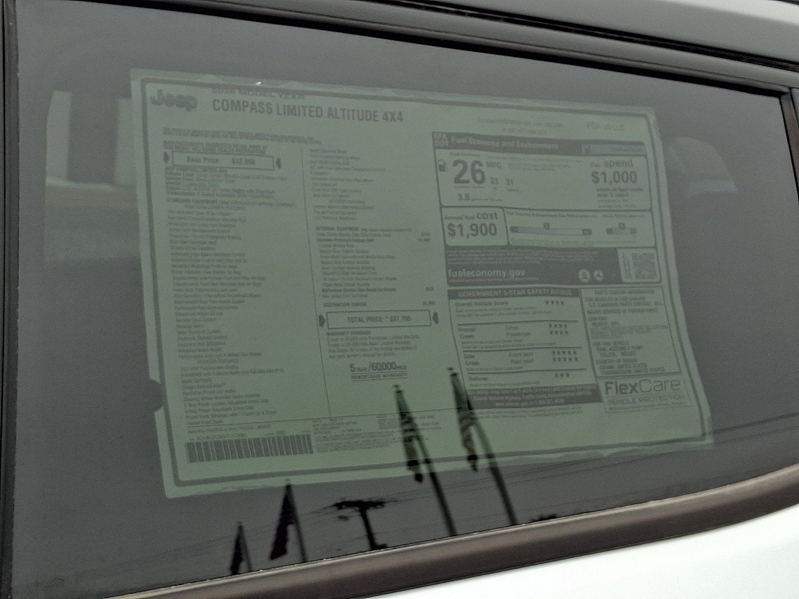 2026 Jeep Compass COMPASS LIMITED ALTITUDE 4X4