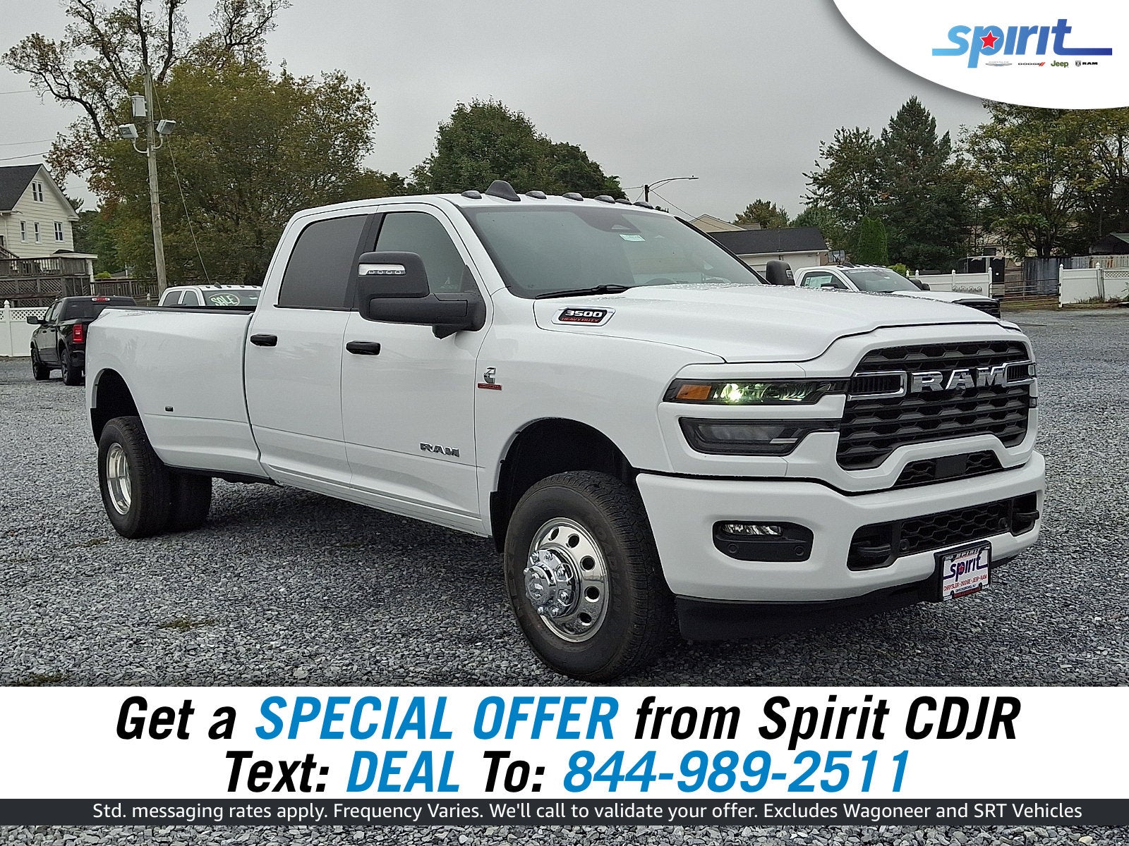 2027 RAM 3500 RAM 3500 BIG HORN CREW CAB 4X4 8' BOX