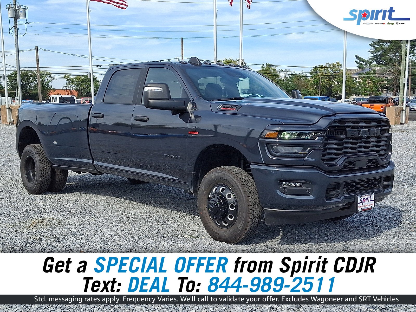 2027 RAM 3500 RAM 3500 BIG HORN CREW CAB 4X4 8' BOX