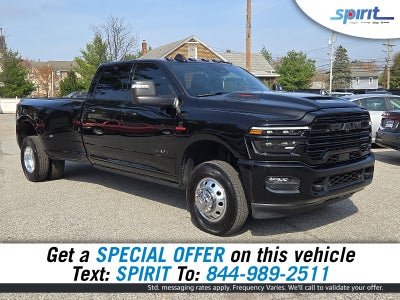 2025 RAM 3500 Laramie Crew Cab 4x4 8' Box