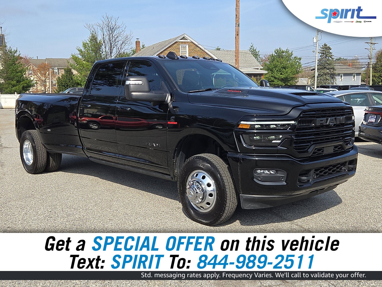 2025 RAM 3500 Laramie Crew Cab 4x4 8' Box