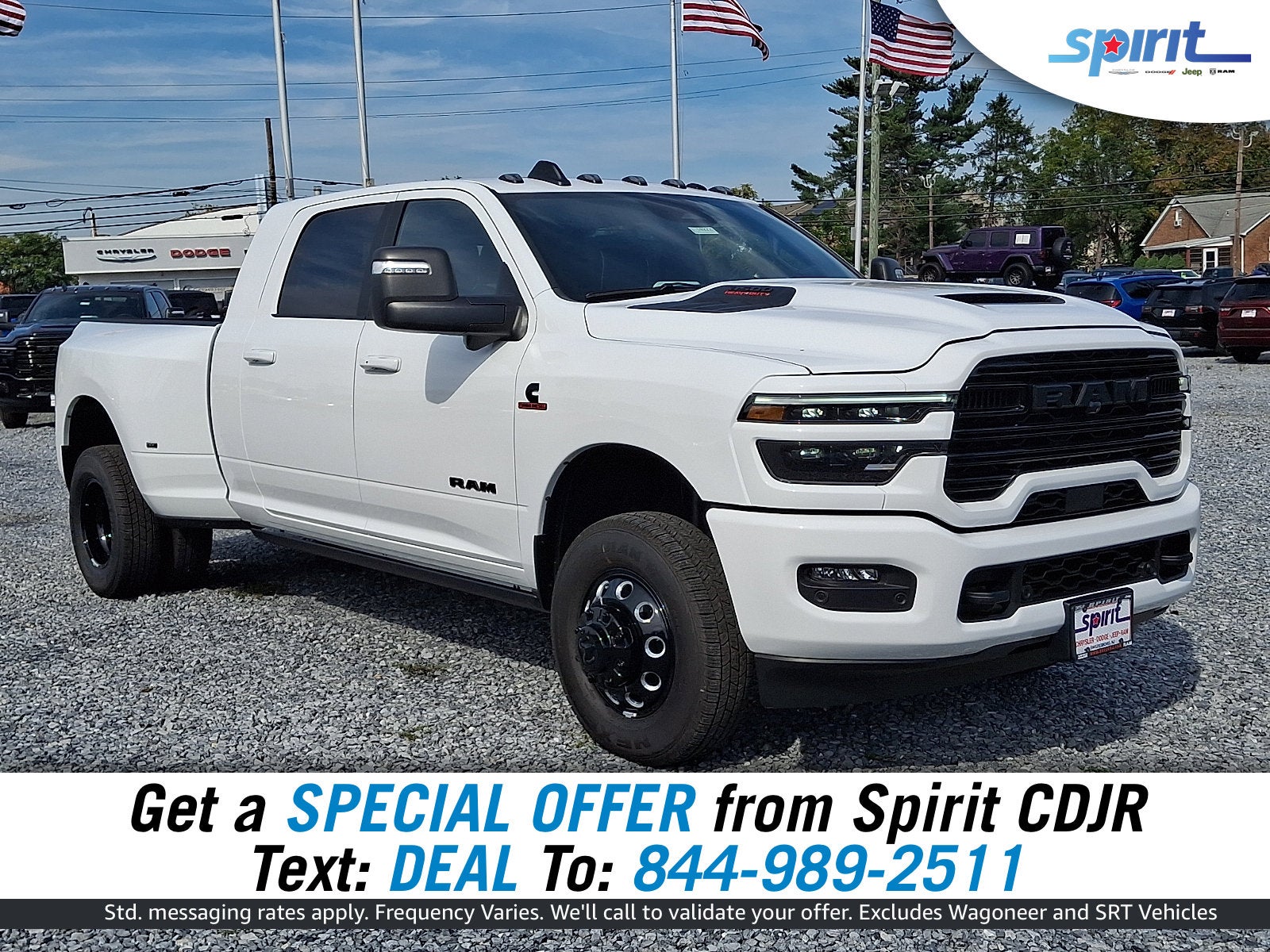 2027 RAM 3500 RAM 3500 LARAMIE MEGA CAB 4X4 6'4' BOX