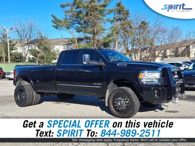 2019 RAM 3500 Limited Crew Cab 4x4 8' Box