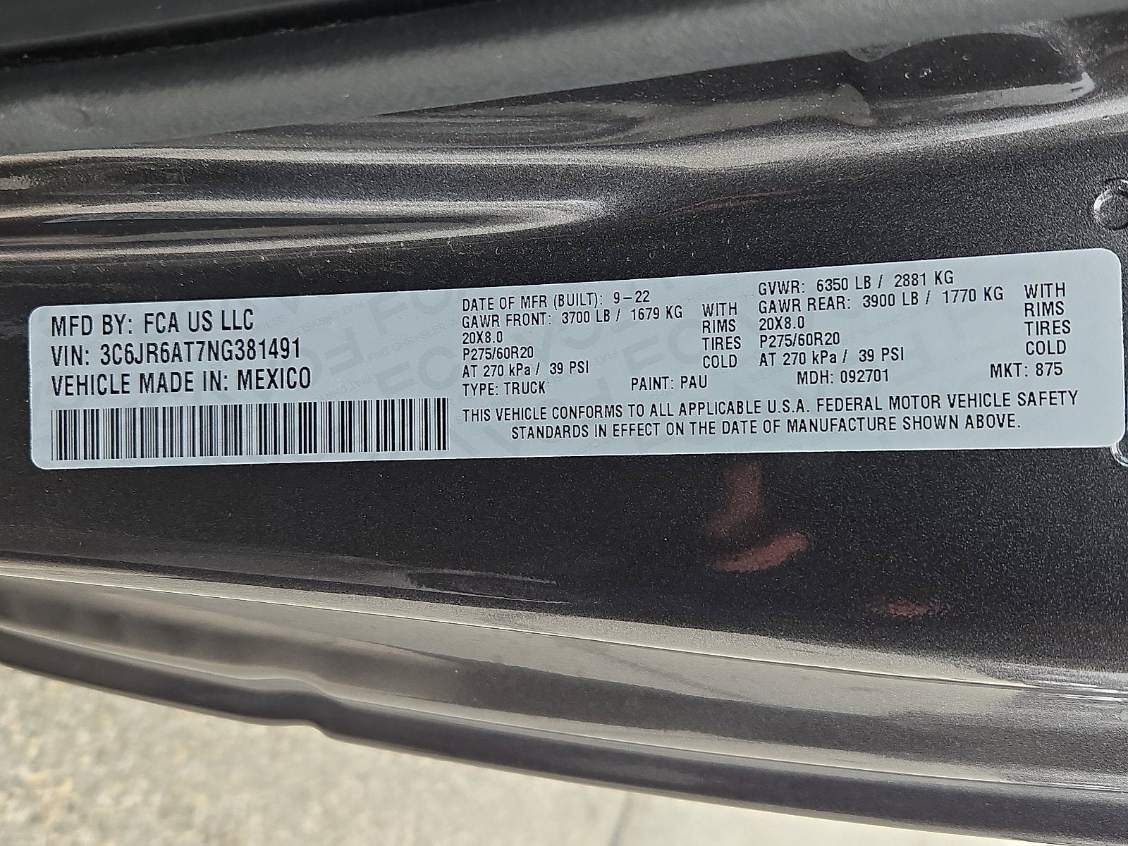 2022 RAM 1500 Classic Express Regular Cab 4x2 6'4' Box