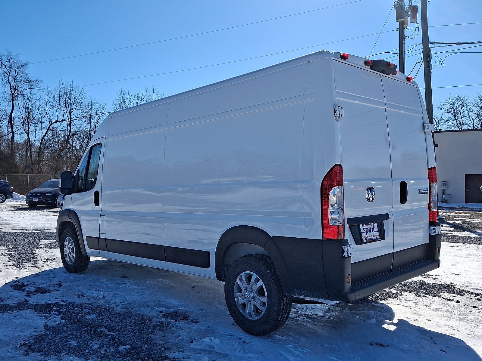 2026 RAM ProMaster Cargo Van RAM PROMASTER 2500 SLT CARGO VAN HIGH ROOF 159' WB