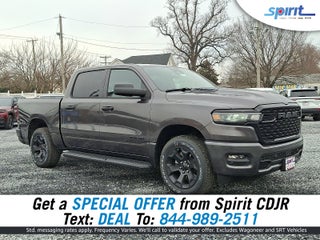 2025 RAM 1500 Tradesman Crew Cab 4x4 5'7' Box