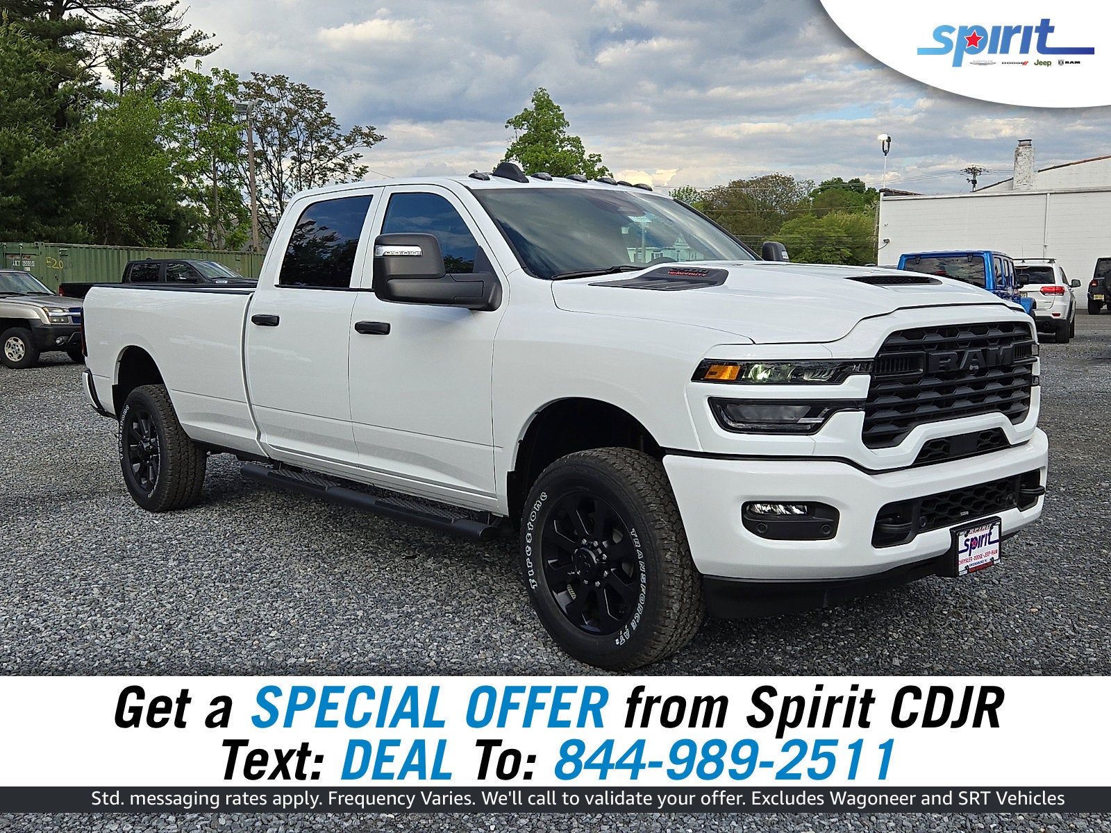 2026 RAM 2500 RAM 2500 BLACK EXPRESS CREW CAB 4X4 8' BOX