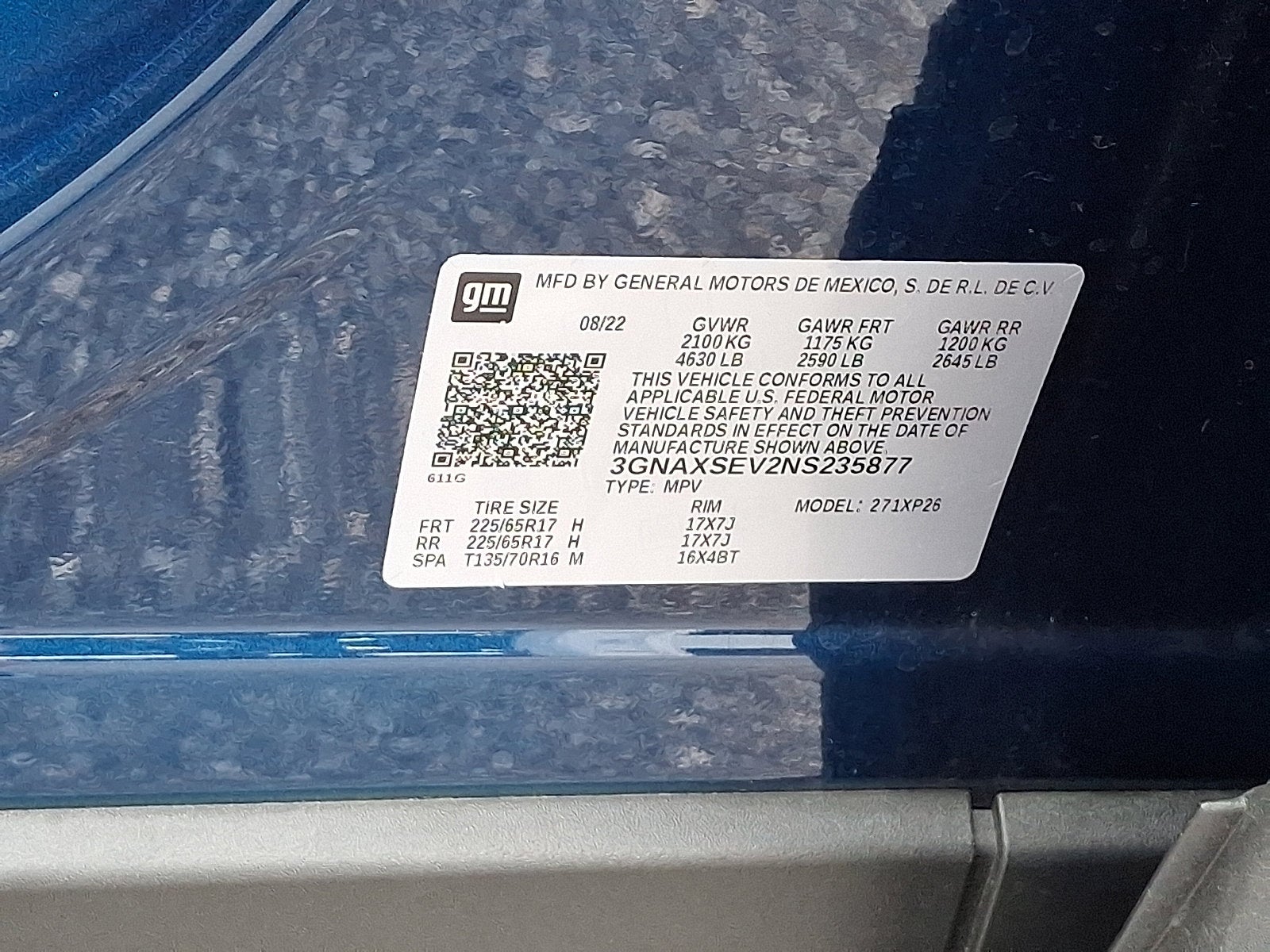 2022 Chevrolet Equinox AWD LS