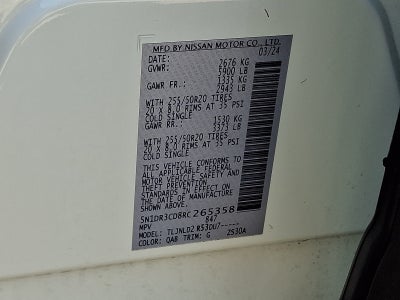 2024 Nissan Pathfinder SL 4WD