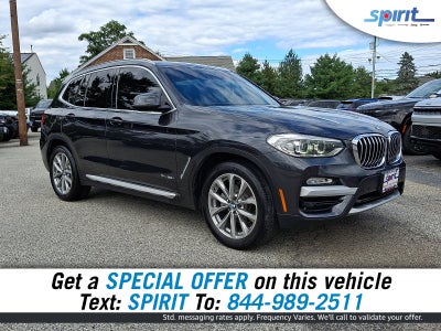 2018 BMW X3 xDrive30i