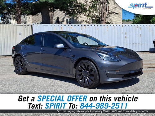 2021 Tesla Model 3 Standard Range Plus Rear-Wheel Drive