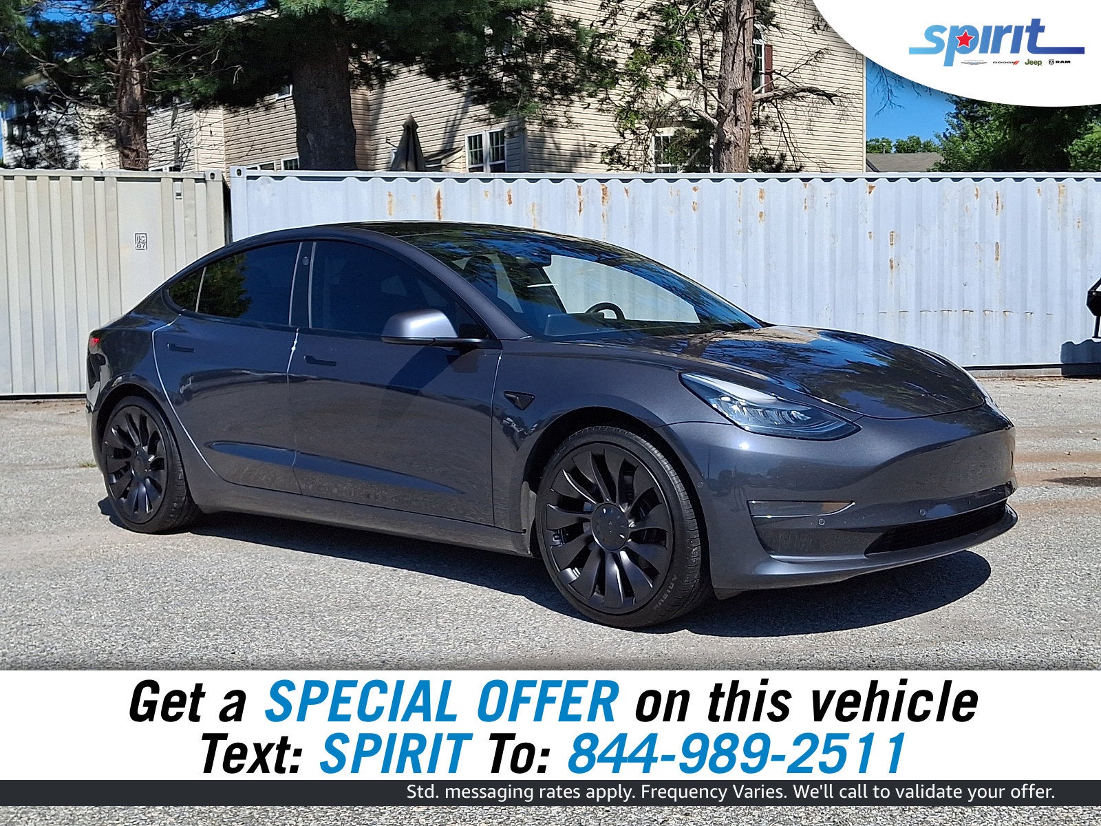 2021 Tesla Model 3 Standard Range Plus Rear-Wheel Drive