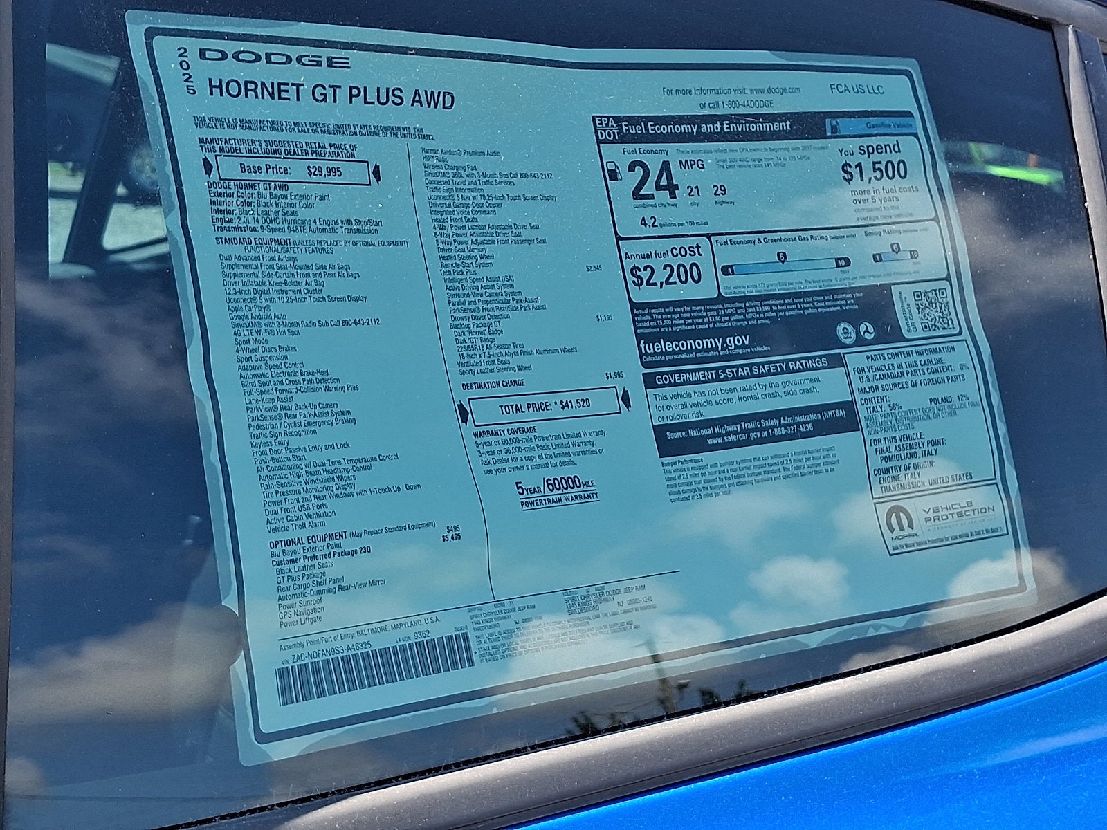 2025 Dodge Hornet HORNET GT PLUS AWD