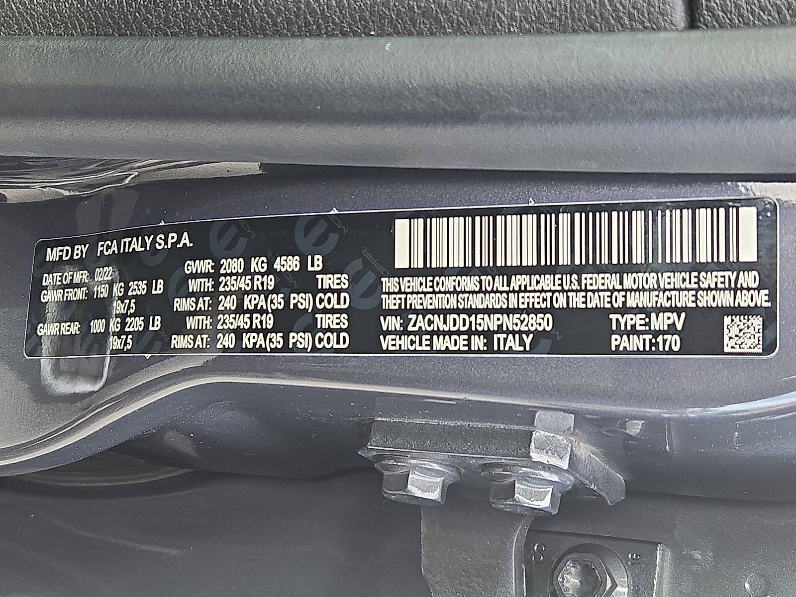 2022 Jeep Renegade Limited 4x4