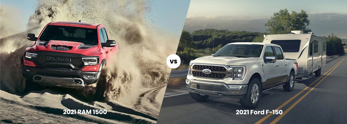 2021 RAM 1500 vs. 2021 Ford F-150